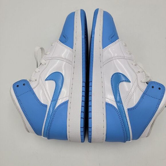 Nike Air‎ Jordan 1 University Blue Sneakers DR6492-100 Sz 6.5Y Women's Shoe Sz 8 - Picture 6 of 10